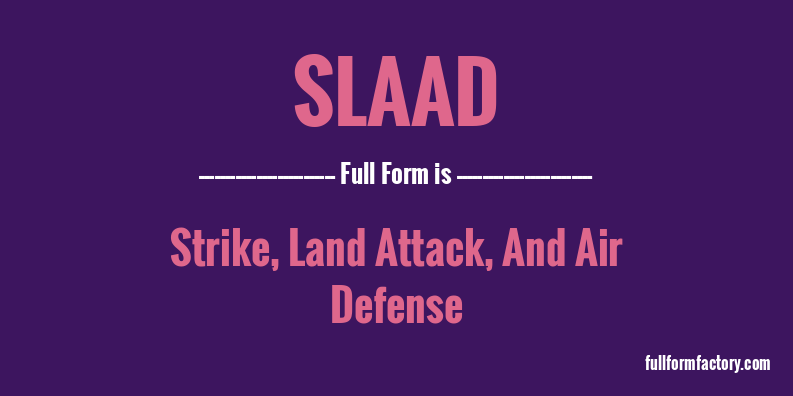 slaad-full-form