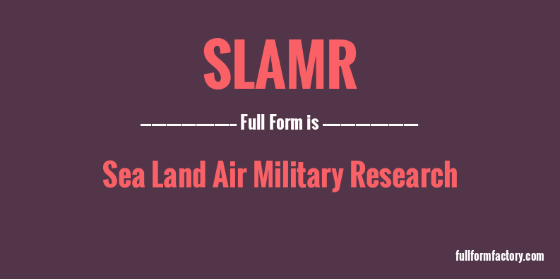 slamr-full-form