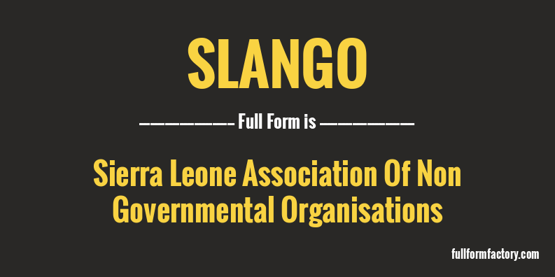 slango-full-form