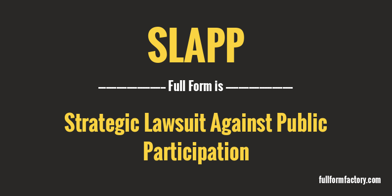slapp-full-form