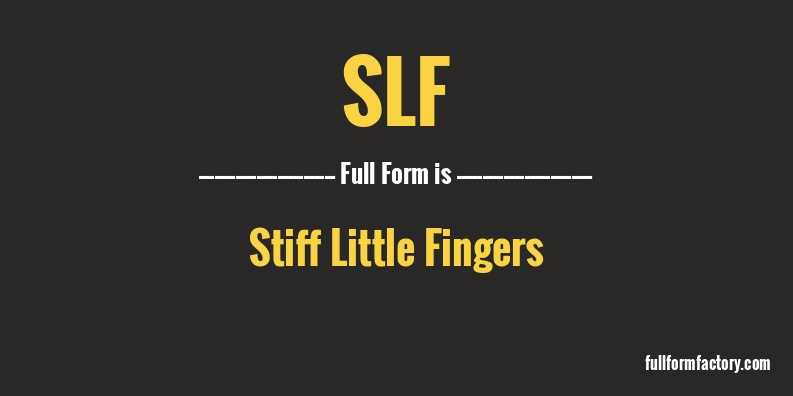 slf-full-form