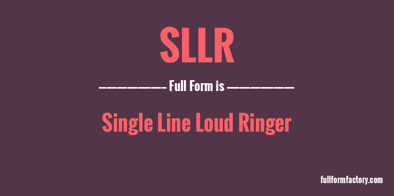 sllr-full-form