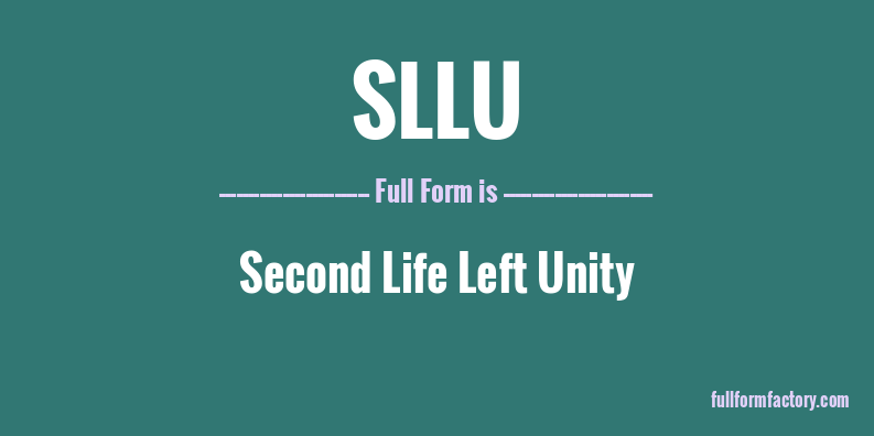 sllu-full-form