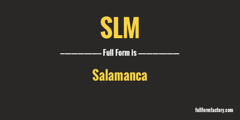 slm-full-form