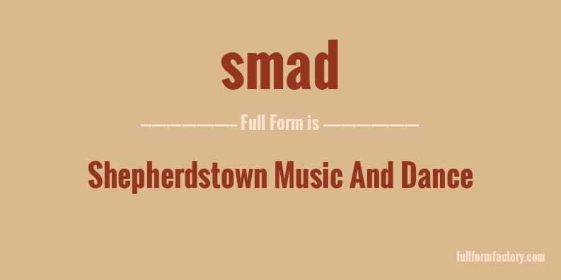 smad-full-form