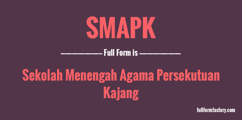 smapk-full-form