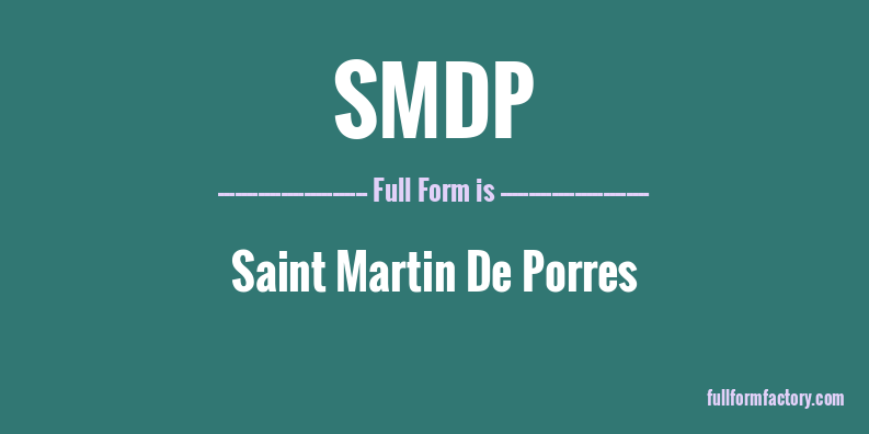 smdp-full-form