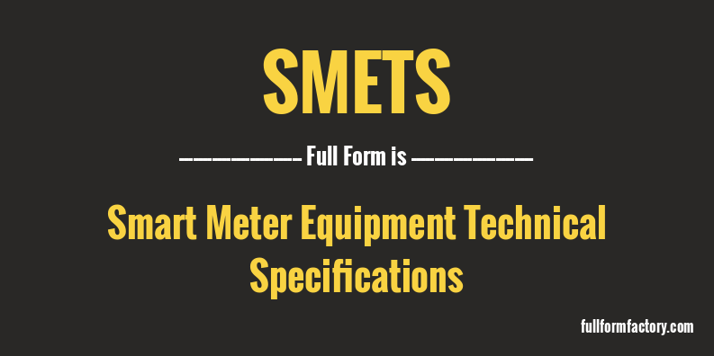 smets-full-form