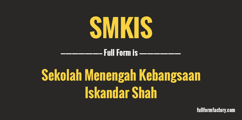 smkis-full-form