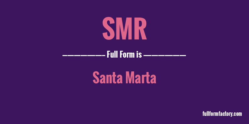smr-full-form