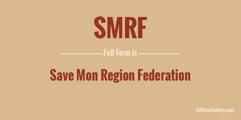 smrf-full-form