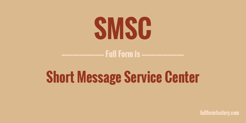 smsc-full-form