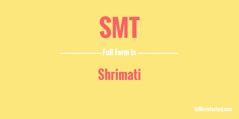 smt-full-form