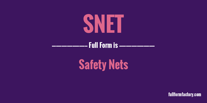 snet-full-form