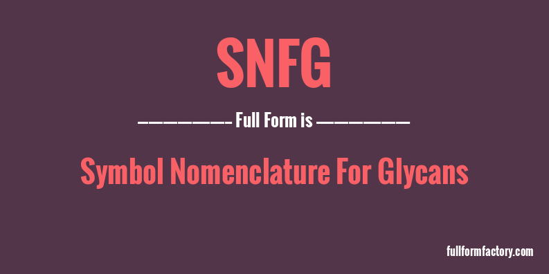 snfg-full-form