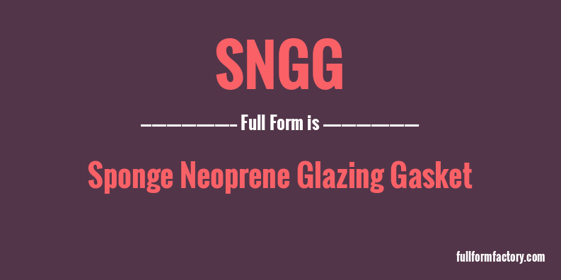 sngg-full-form