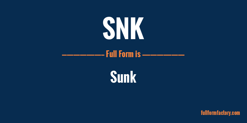 snk-full-form