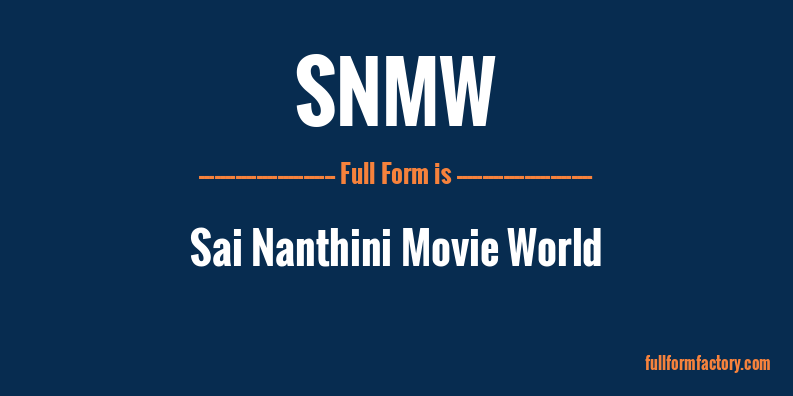 snmw-full-form