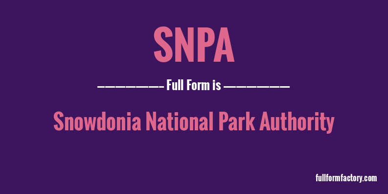 snpa-full-form