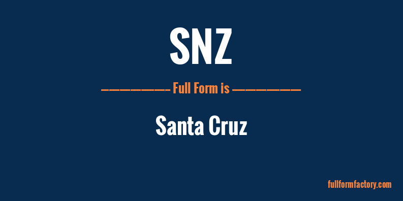 snz-full-form