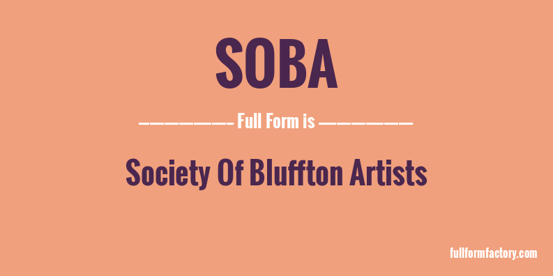 soba-full-form