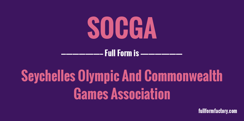 socga-full-form