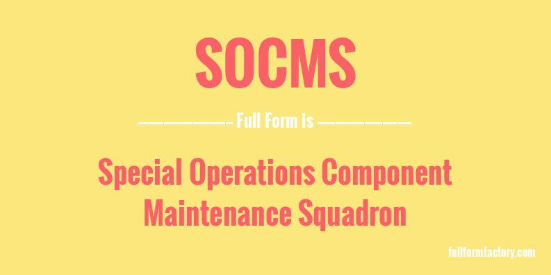 socms-full-form