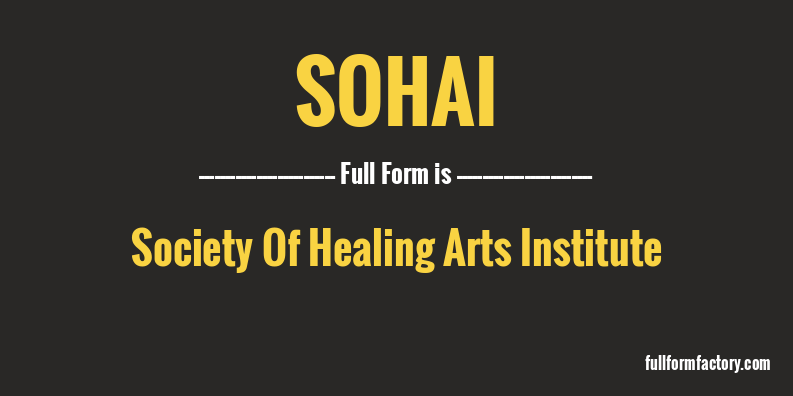 sohai-full-form