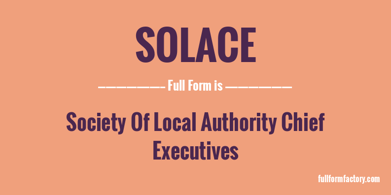 solace-full-form