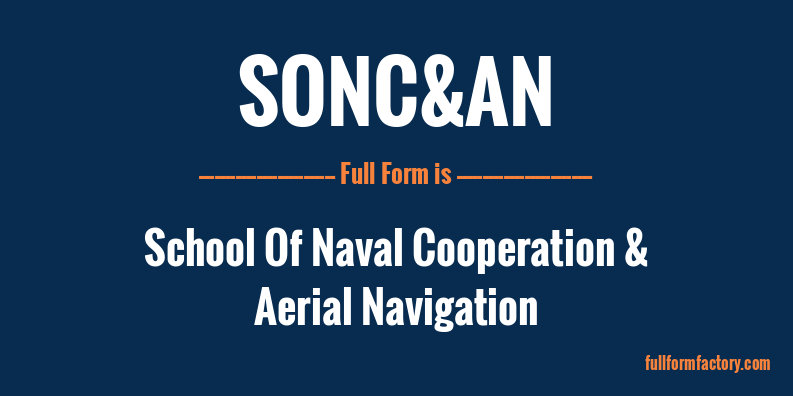 sonc&an-full-form