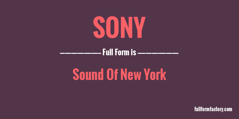 sony-full-form