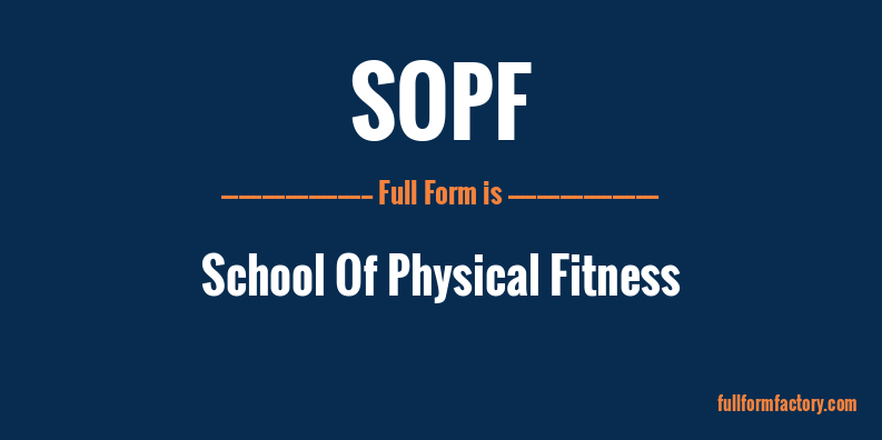 sopf-full-form