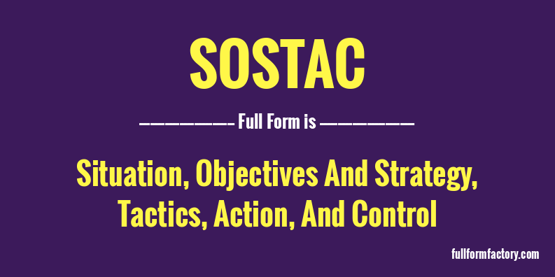 sostac-full-form