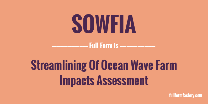 sowfia-full-form