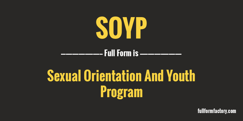 soyp-full-form