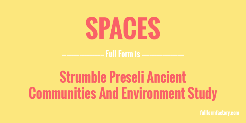 spaces-full-form