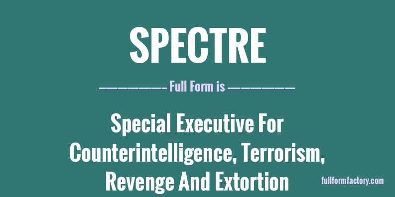 spectre-full-form