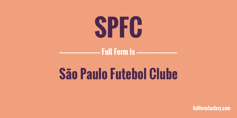 spfc-full-form