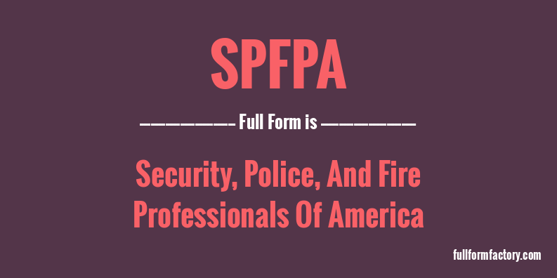 spfpa-full-form