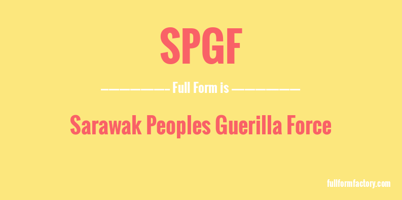 spgf-full-form