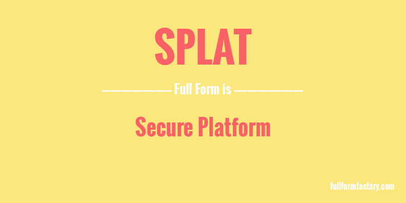 splat-full-form