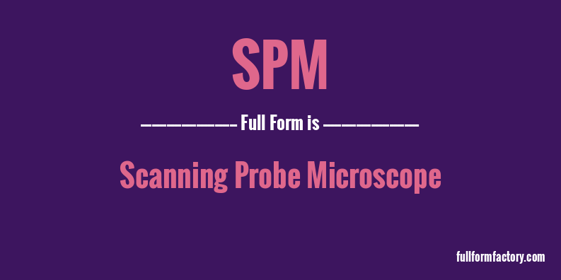 spm-full-form