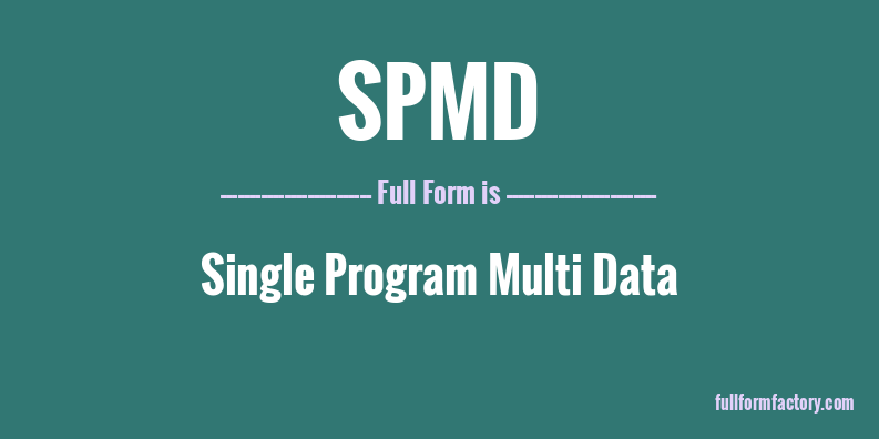 spmd-full-form