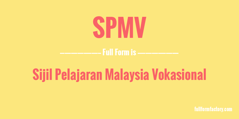 spmv-full-form