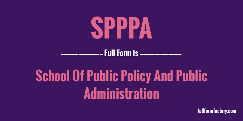 spppa-full-form