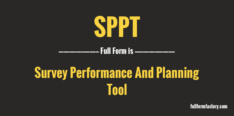 sppt-full-form