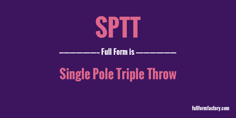 sptt-full-form