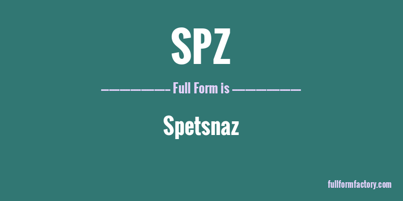 spz-full-form