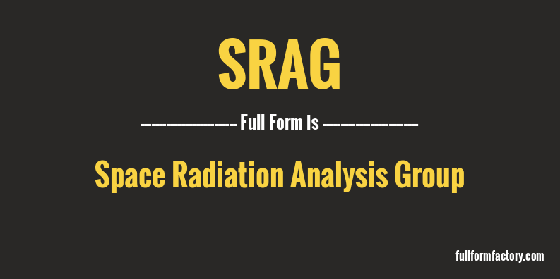 srag-full-form