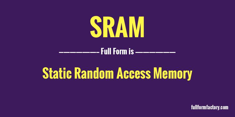sram-full-form